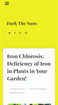 Mobile Screenshot of darkthesuns.com